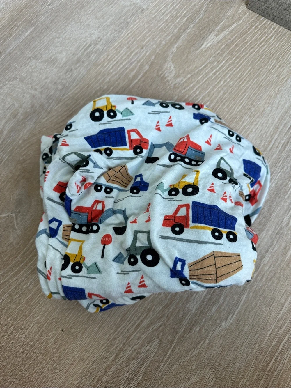 Little Sleepies Construction Crib Sheet Bamboo Fitted Truck Nursery